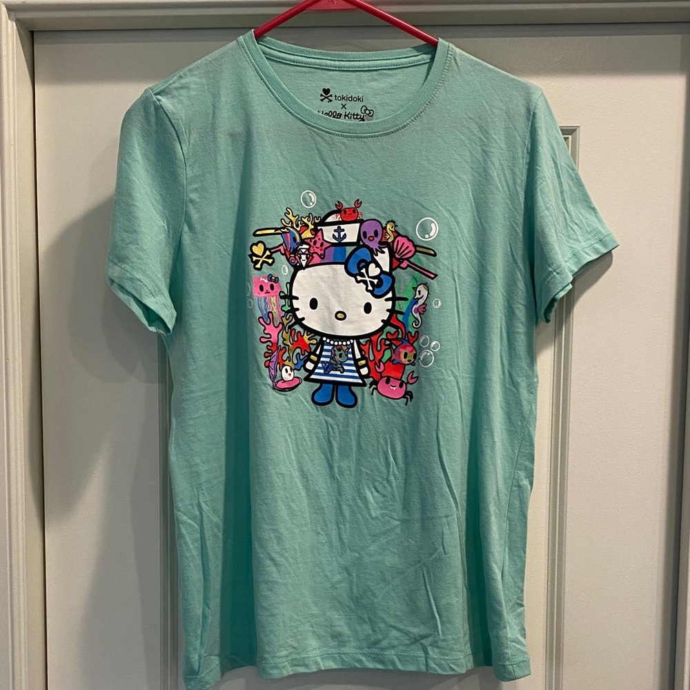 Hello Kitty x tokidoki women’s Sea Sailor Graphic Tee - Mint